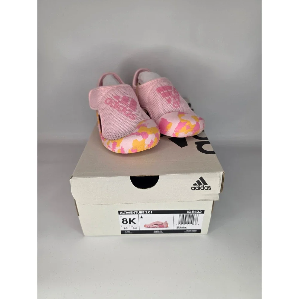 Adidas Altaventure 2.0 I Pink/White/Yellow Size 8k
